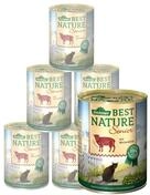 Dehner Best Nature Katzenfutter Senior, Nassfutter, f&uuml;r &auml;ltere Katzen, Lamm, 6 x