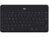 Logitech Keys-to-Go Kabellose Tablet-Tastatur, Bluetooth, iOS-Sondertasten,