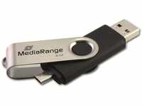 MediaRange USB 2.0 Kombo-Speicherstick 16GB - Combo Flash-Laufwerk mit Micro USB