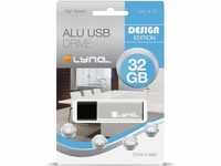 XLYNE 32GB USB-Stick 2.0 ALU High Speed, Design Flash Laufwerk, 177561,...