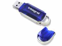 Integral Memory Courier INFD128GBCOU 128GB USB-Stick königsblau, Silver, Blau