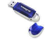 Integral Memory Courier INFD128GBCOU 128GB USB-Stick k&ouml;nigsblau, Silver, Blau