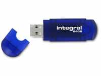 Integral Memory Evo INFD64GBEVOBL 64GB USB-Stick königsblau