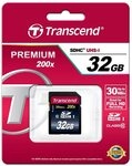 Transcend Extreme-Speed SDHC Class 10 Speicherkarte (bis 30MB/s Lesen)