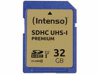 Intenso Premium SDHC UHS-I 32GB Class 10 Speicherkarte blau