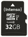 Intenso Professional microSDHC 32GB Class 10 UHS-I, U3, V30 Speicherkarte inkl.