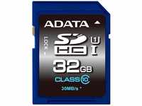 ADATA ASDH32GUICL10-R Class 1/10 SDHC Premier 32GB Flash-Speicherkarte (UHS-I)
