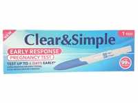 Clear And Simple 6 Tage früh Ultra Sensitive Schwangerschaftstest Stick