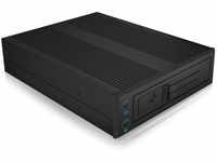 ICY BOX EasySwap Festplatten Wechselrahmen für 1x 3,5 Zoll HDD in 1x 5,25 Zoll