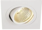 SLV NEW TRIA 110 I CS Downlight wei&szlig; eckig 2700K, Einbauleuchte, Einbauspot,