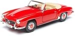 Maisto 31824 - Modellauto 1:18 Mercedes 190SL Cabrio 55, rot