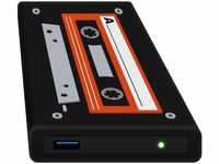 Externes Festplattengehäuse LS132 Schutz-Hülle Silikon 2,5 Zoll USB 3.0 für...
