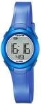 Calypso Uhr Digital Damen aus Kautschuk Blau