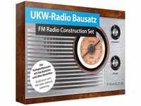 FRANZIS 65287 - UKW-Radio Bausatz, Komplettbausatz mit Steckplatine und allen