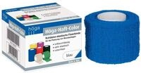 H&ouml;ga-Haft-Color blau 4 cm x 4 m gedehnt, koh&auml;sive (selbsthaftende) elastische