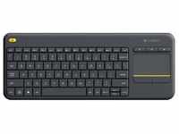 Logitech Wireless Touch Keyboard K400 (QWERTY, englisches Tastaturlayout)...