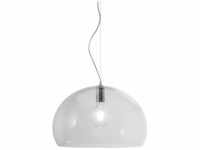 Kartell Small Fl/Y, Suspension Lamp, Glasklar