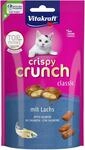 Vitakraft Crispy Crunch Classic, Katzen Leckerli, knuspriger Katzensnack gef&uuml;llt mit