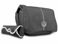 Mantona Cool Bag SLR-Kameratasche (Messenger Bag, Universaltasche) schwarz/weiß