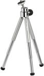 Cullmann ALPHA 15 Ministativ mit Kugelkopf silber, Gewicht 87g, Tragkraft 500g