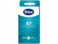 Ritex 47 Kondome, Kleines Kondom, Sicheres Gefühl durch festeren Sitz, 8...