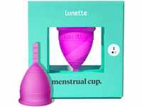 Lunette Menstruationstasse - Lila - Model 1 für leichte Blutung – (EN...