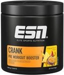 ESN Crank, Tropical Punch, 380g, Pre Workout Booster mit Koffein, vegan - made in