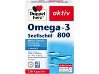 Doppelherz Omega-3 Seefischöl 800 – Mit EPA und DHA sowie Vitamin B1 als...