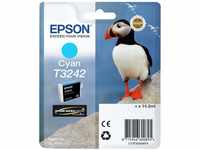 Epson C13T32424010 Tintenpatrone, T3242 Original, cyan