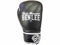 BENLEE Rocky Marciano Boxhandschuhe Pu Boxing Glove Quincy, Schwarz, 14