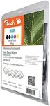 Peach H88 Spar Pack Plus Druckerpatronen (2xBK, C, M, Y) ersetzt HP No. 88,