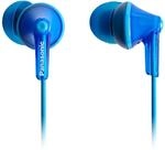 Panasonic RP-HJE125E-A ErgoFit Kabelgebundene Ohrkanalh&ouml;rer, In-Ear Kopfh&ouml;rer mit