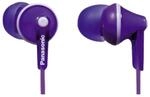 Panasonic RP-HJE125E-V ErgoFit Kabelgebundene Ohrkanalh&ouml;rer, In-Ear Kopfh&ouml;rer mit