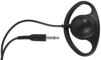 MONACOR ES-230 Mono-Ohrh&ouml;rer in leichter Ausf&uuml;hrung, Schwarz