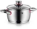 WMF Quality One Kochtopf klein 16cm, kleiner Topf mit Glasdeckel mit...