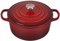 Le Creuset Signature Gusseisen-Br&auml;ter mit Deckel, &Oslash; 22 cm, Rund, F&uuml;r alle