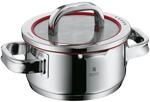 WMF Function 4 Kochtopf klein 16cm, Glasdeckel, Bratentopf Induktion 1,4l, Cromargan