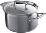 Le Creuset Fleischtopf aus 3-ply Edelstahl, &Oslash; 18 cm, F&uuml;r alle Herdarten inkl.