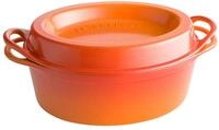Le Creuset Gusseisen-Br&auml;ter Doufeu, Oval, &Oslash; 32 cm, F&uuml;r alle Herdarten und