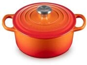 Le Creuset Signature Gusseisen-Br&auml;ter mit Deckel, &Oslash; 18 cm, Rund, F&uuml;r alle