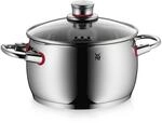 WMF Quality One Kochtopf gro&szlig; 20cm, Glasdeckel mit Dampf&ouml;ffnung, Nudeltopf,