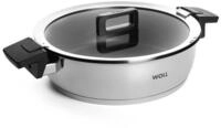 Woll Concept Bratentopf mit Deckel - Induktiv -, &Oslash; 28 cm, 8 cm hoch, 4,8l - Geeignet