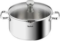 Tefal A70546 Duetto Kochtopf | 24 cm | induktionsgeeignet | einfache Reinigung in der