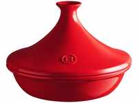 Interhal 349532 Keramik Rote Tajine E-Box, 3,50 Ltr