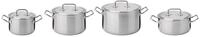 Spring BRIGADE PREMIUM Starter-Set 4-teilig Edelstahl matt, 485850604, Silber
