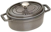 Cocotte, oval Graphitgrau 15 cm
