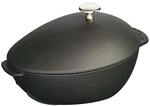 STAUB Muscheltopf aus Gusseisen mit Deckel, 25 cm, 2,0 L, F&uuml;r alle Herdarten,