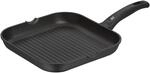WMF Grillpfanne 27 x 27 cm mit Ausguss, Steakpfanne gerillt, nicht