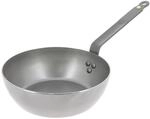 de Buyer - Bauernpfanne MINERAL B aus Eisenstahl - 24 cm - 5614.24, Silber