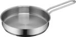 WMF Mini Bratpfanne klein 18 cm, Cromargan Edelstahl Pfanne poliert, unbeschichtet,